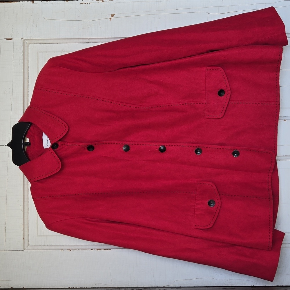 Alfred Dunner Jacket with Sewn In Shoulder Pads | Women's Size 18